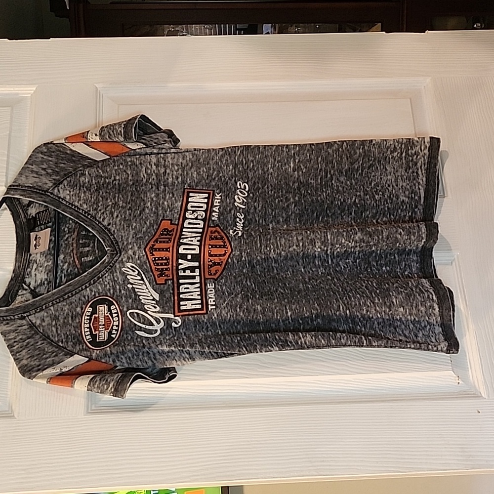 XL Gray Harley Davidson shirt